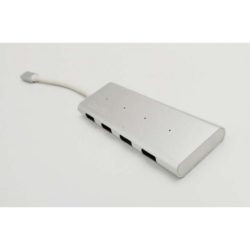 HUB USB-C CoolBox Alu3-C 4 Puertos
